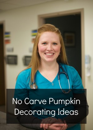 No Carve Pumpkin Decorating Ideas
